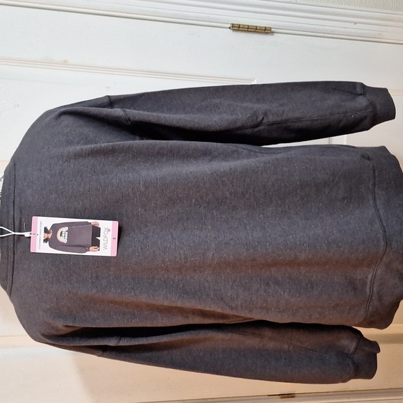 NWT Wild Fox Pull Over Oversized Sweatshirt Size Small Logo Easy Does It - Picture 8 of 8